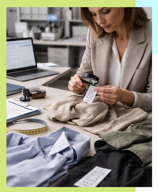 Сертификация одежды и текстиля в Нововоронеже, быстрая экспертиза