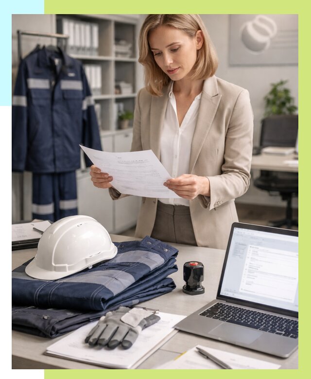 Сертификация спецодежды в Нововоронеже от 7084 р. | Алешин-Нвв