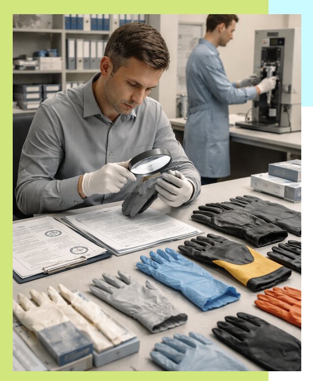 Сертификация перчаток и средств защиты продукции в Нововоронеже