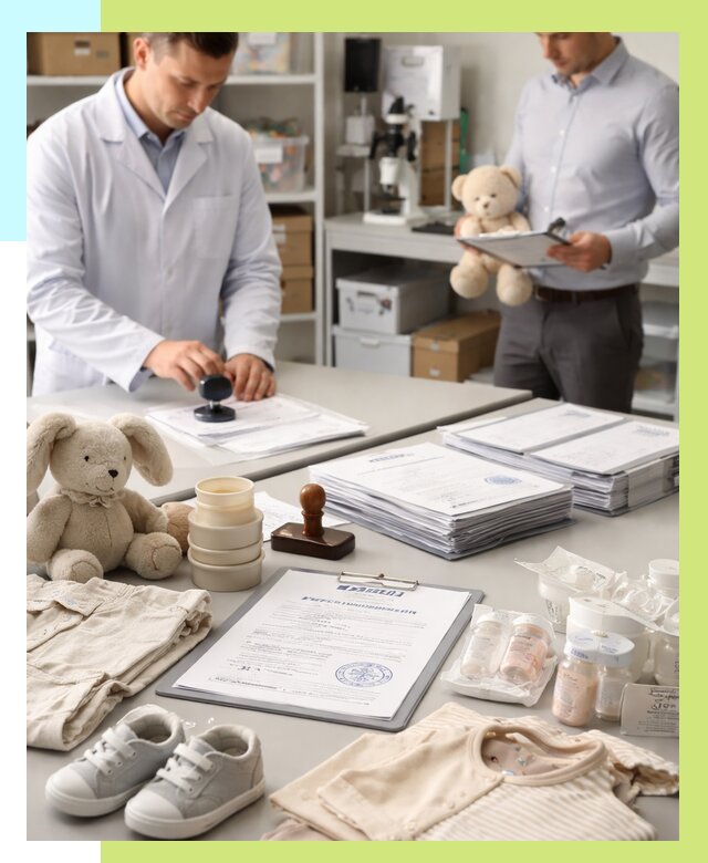 Сертификация детских товаров в Нововоронеже от 15180 р. | Алешин-Нвв