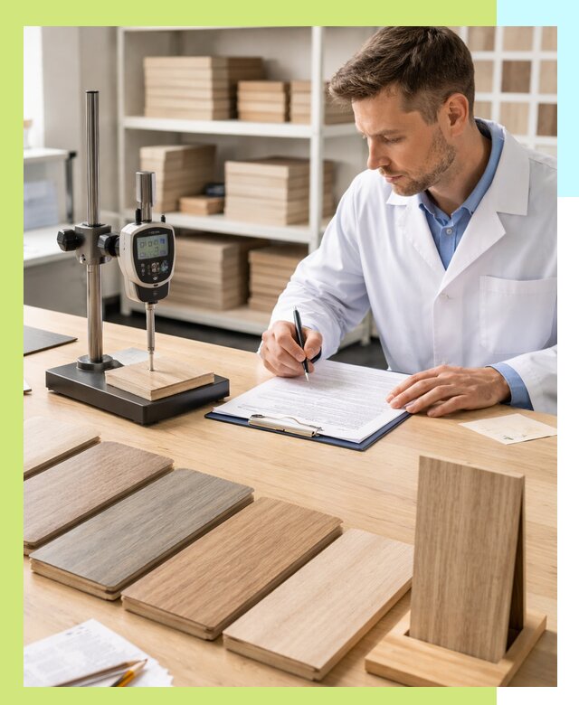 Сертификация ламината с испытаниями и оформлением документов в Нововоронеже