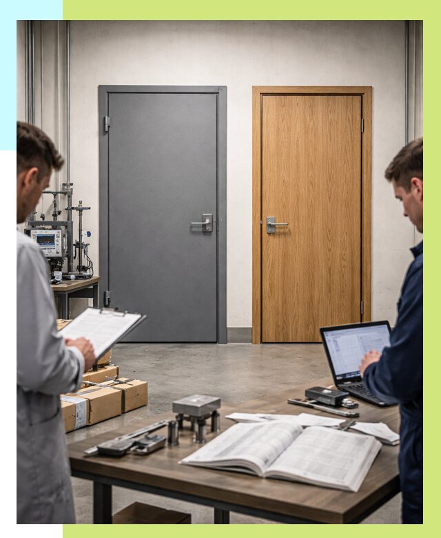 Сертификация дверей в Нововоронеже от 8096 р. под ключ | Алешин-Нвв