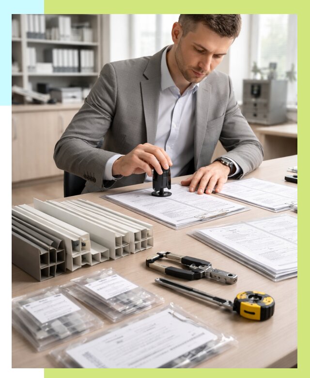 Сертификация ПВХ продукции в Нововоронеже от 8602 р., Алешин-Нвв