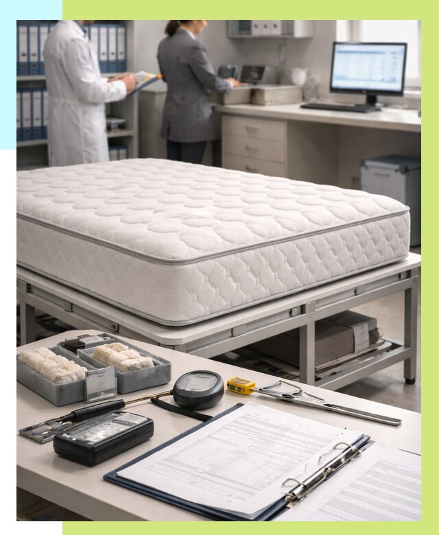 Сертификация матрасов в Нововоронеже от 8602 р. | Алешин-Нвв