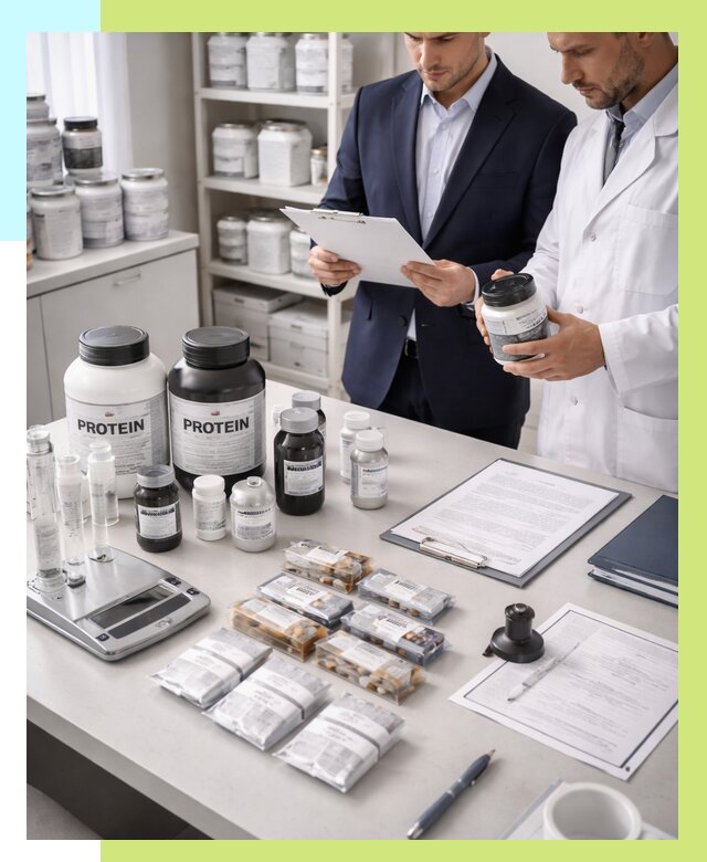 Сертификация спортивного питания в Нововоронеже от 15180 р., Алешин-Нвв