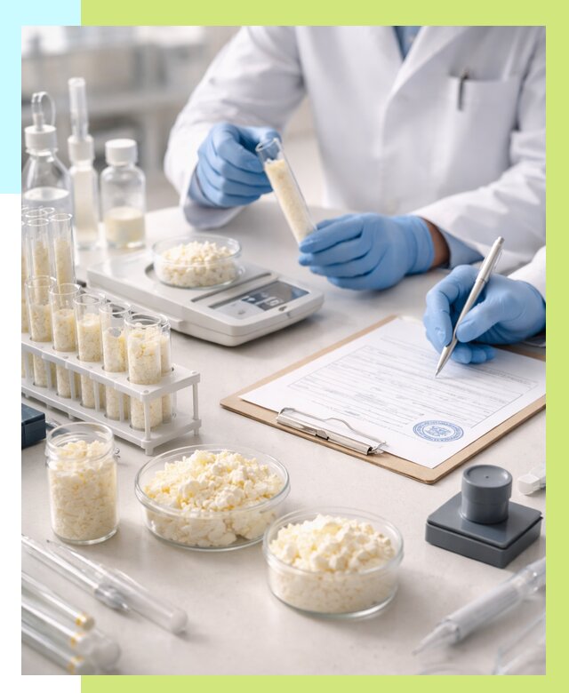Сертификация творога в Нововоронеже от 12144 р. под ключ | Алешин-Нвв