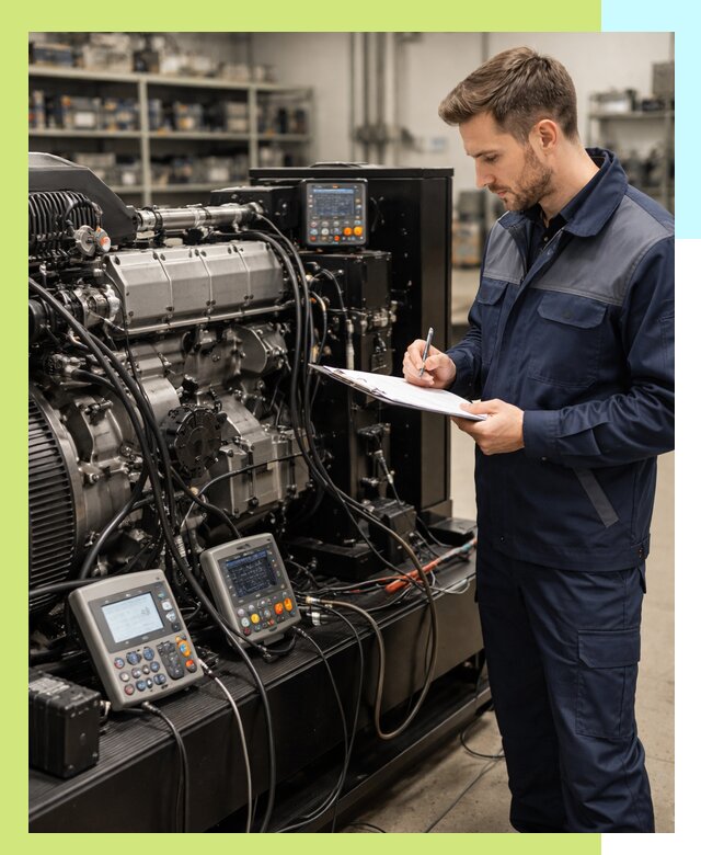 Сертификация дизельных генераторов и их оборудования в Нововоронеже