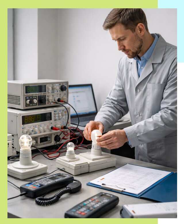 Сертификация ламп и светильников в Нововоронеже по нормативам