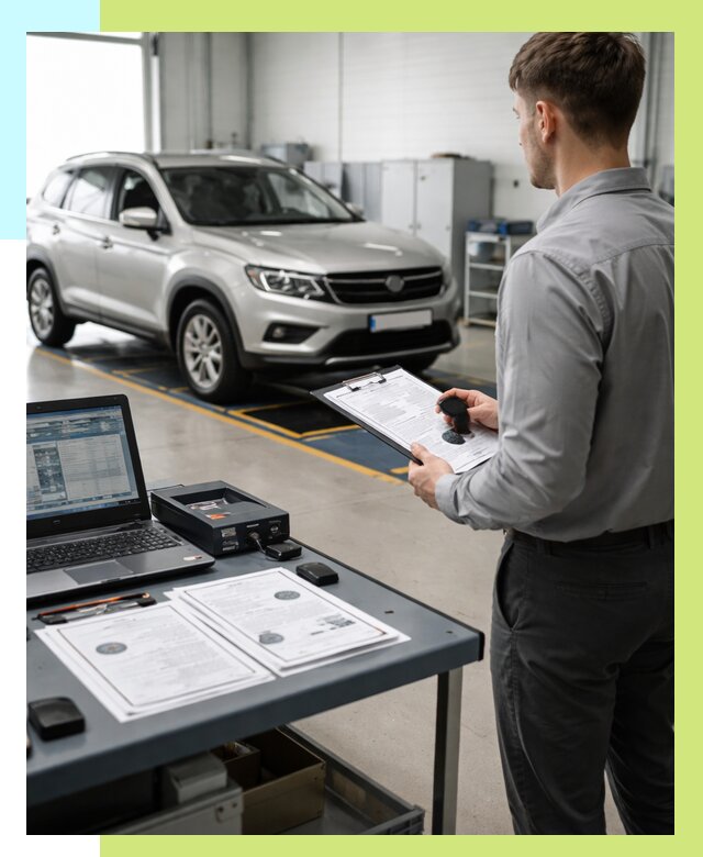 Сертификация транспортных средств в Нововоронеже от 12144 р. | Алешин-Нвв