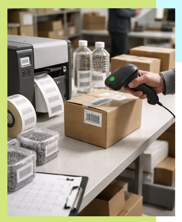 Штрихкодирование продукции и маркировка для продажи в Нововоронеже