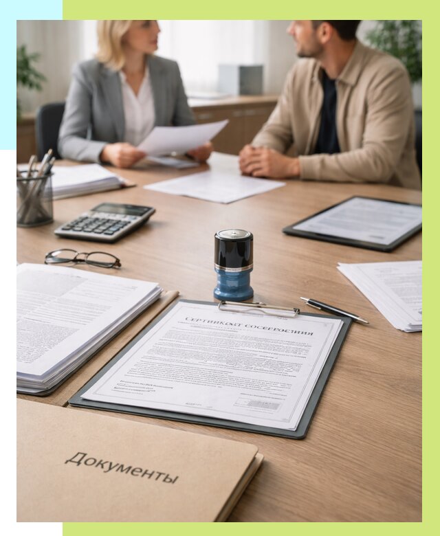 Сертификат соответствия на продукцию в Нововоронеже от 15180 р.|Алешин-Нвв