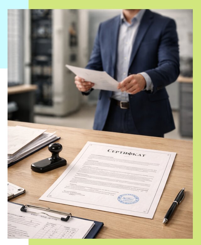 Сертификат на оборудование в Нововоронеже от 15180 р. | Алешин-Нвв