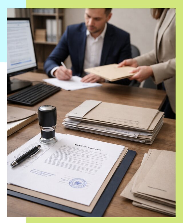 Отказное письмо для таможни в Нововоронеже от 3036 р, Алешин-Нвв