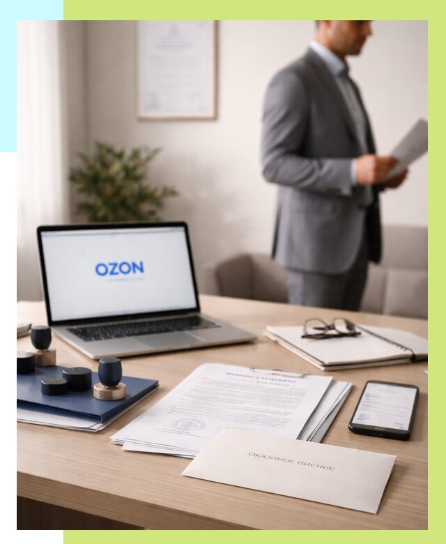 Отказное письмо для Ozon в Нововоронеже от 3542 р. | Алешин-Нвв