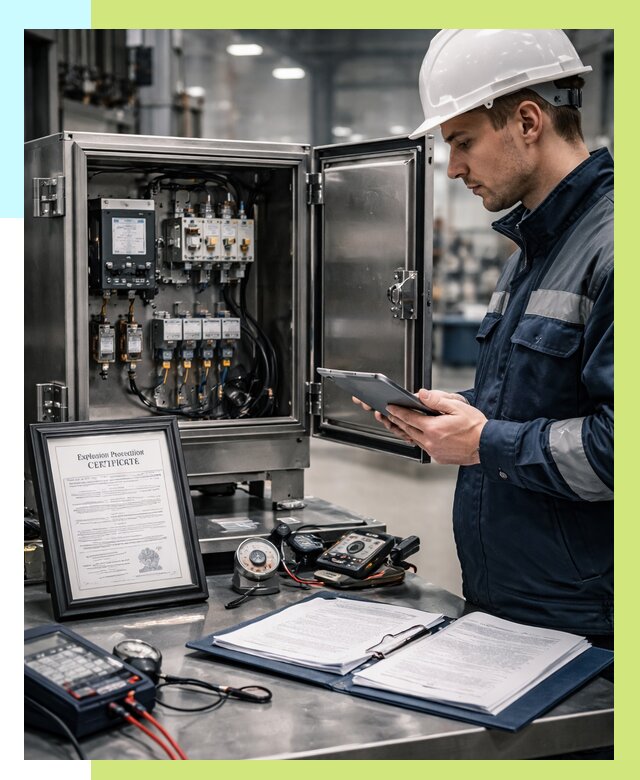 Сертификат взрывозащиты в Нововоронеже от 45540 р. | Алешин-Нвв