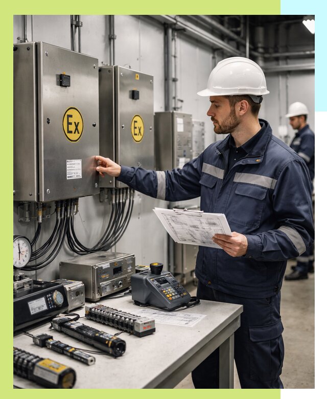 Сертификат взрывозащиты промышленного оборудования в Нововоронеже