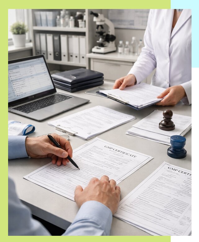 Оформление сертификата GMP в Нововоронеже для фармпроизводства