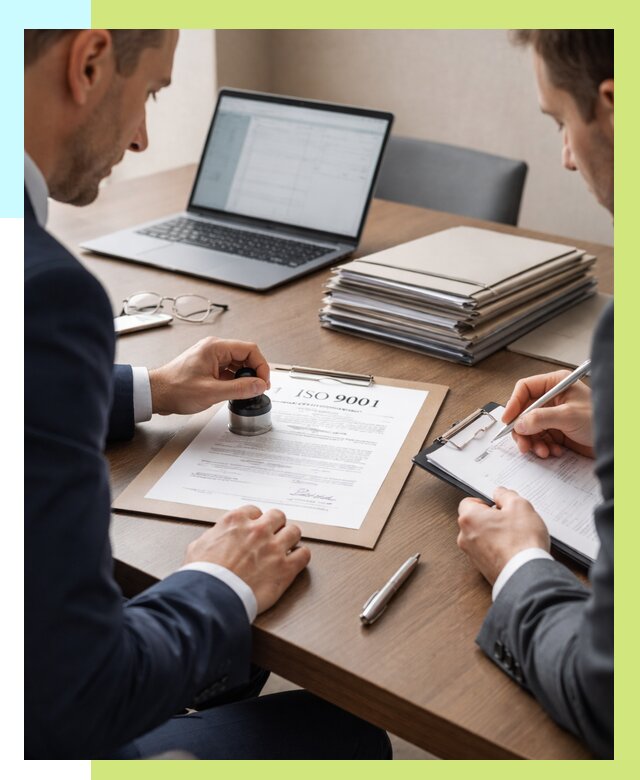 Сертификат ISO 9001 в Нововоронеже купить от 80960 р. | Алешин-Нвв