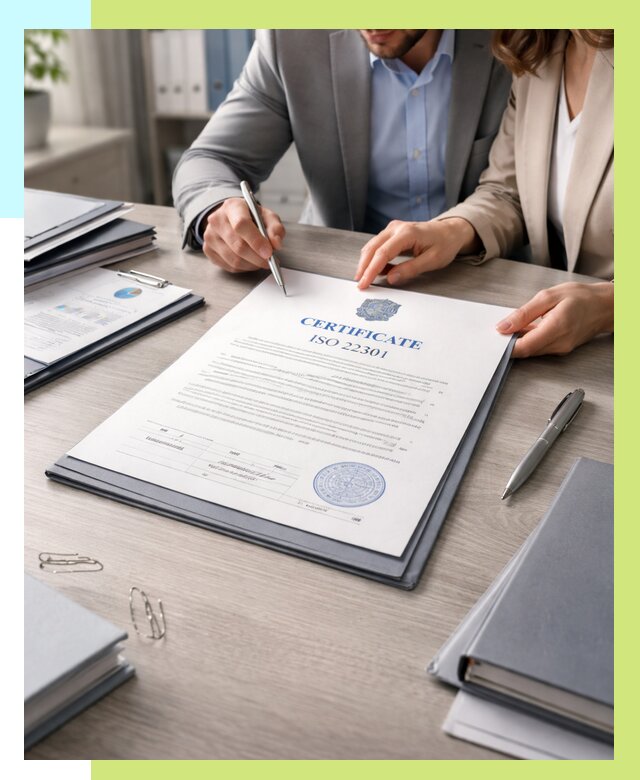 Сертификат ISO 22301 в Нововоронеже от 45540 р. | Алешин-Нвв срочно