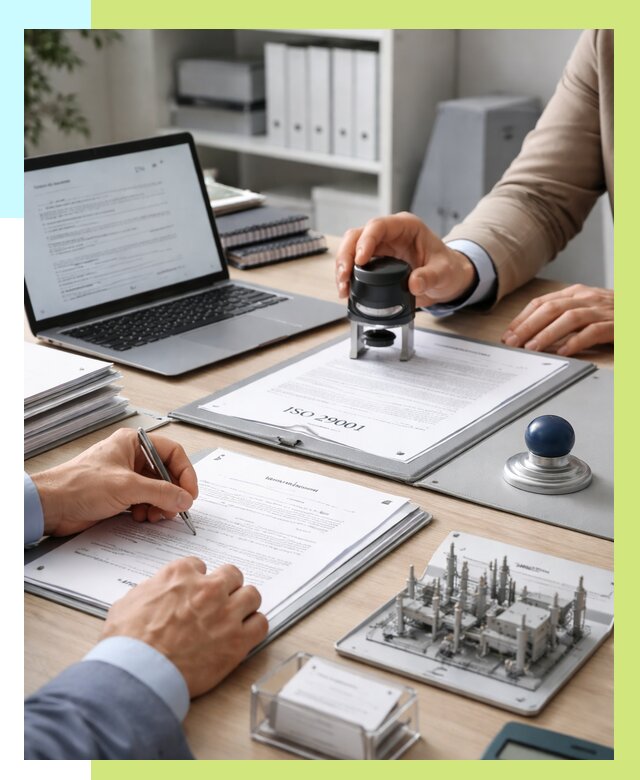 Сертификат ISO 29001 в Нововоронеже под ключ от 75900 р. | Алешин-Нвв