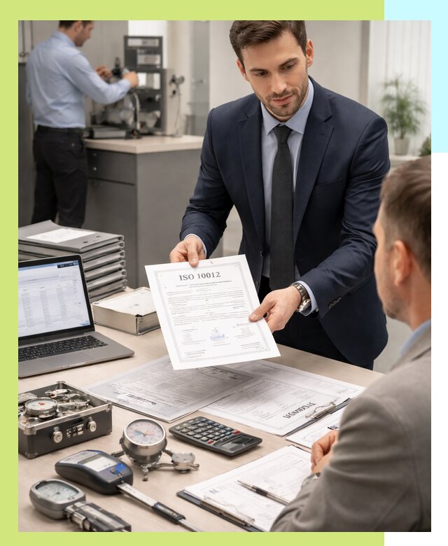Выдача сертификата ISO 10012 по требованиям метрологии в Нововоронеже