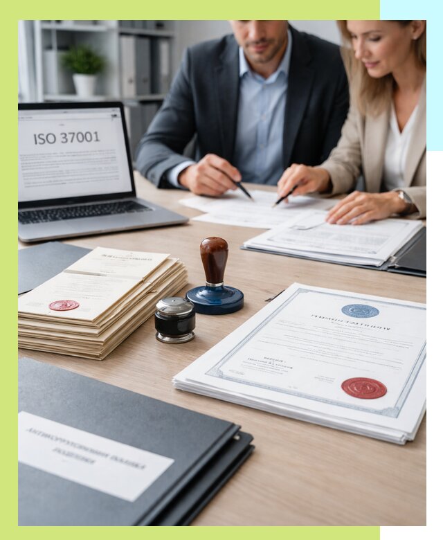 Получение сертификата ISO 37001 по системе борьбы с коррупцией в Нововоронеже