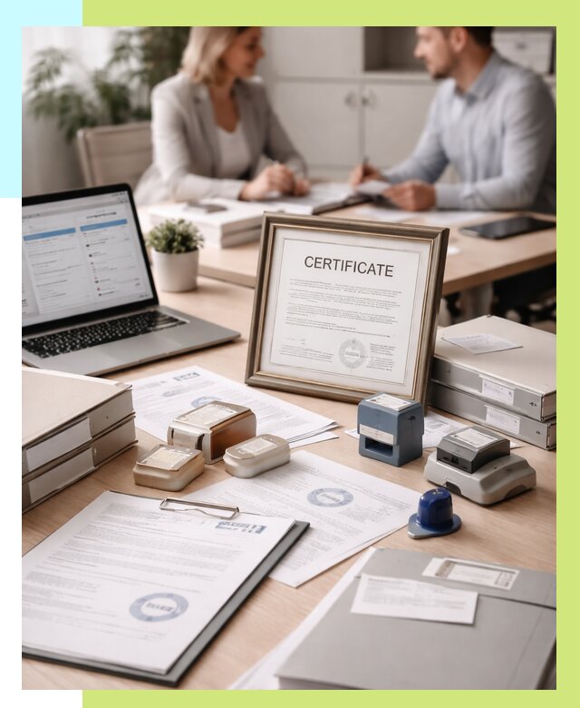 Сертификация компании в Нововоронеже от 45540 р. | Алешин-Нвв — заказ